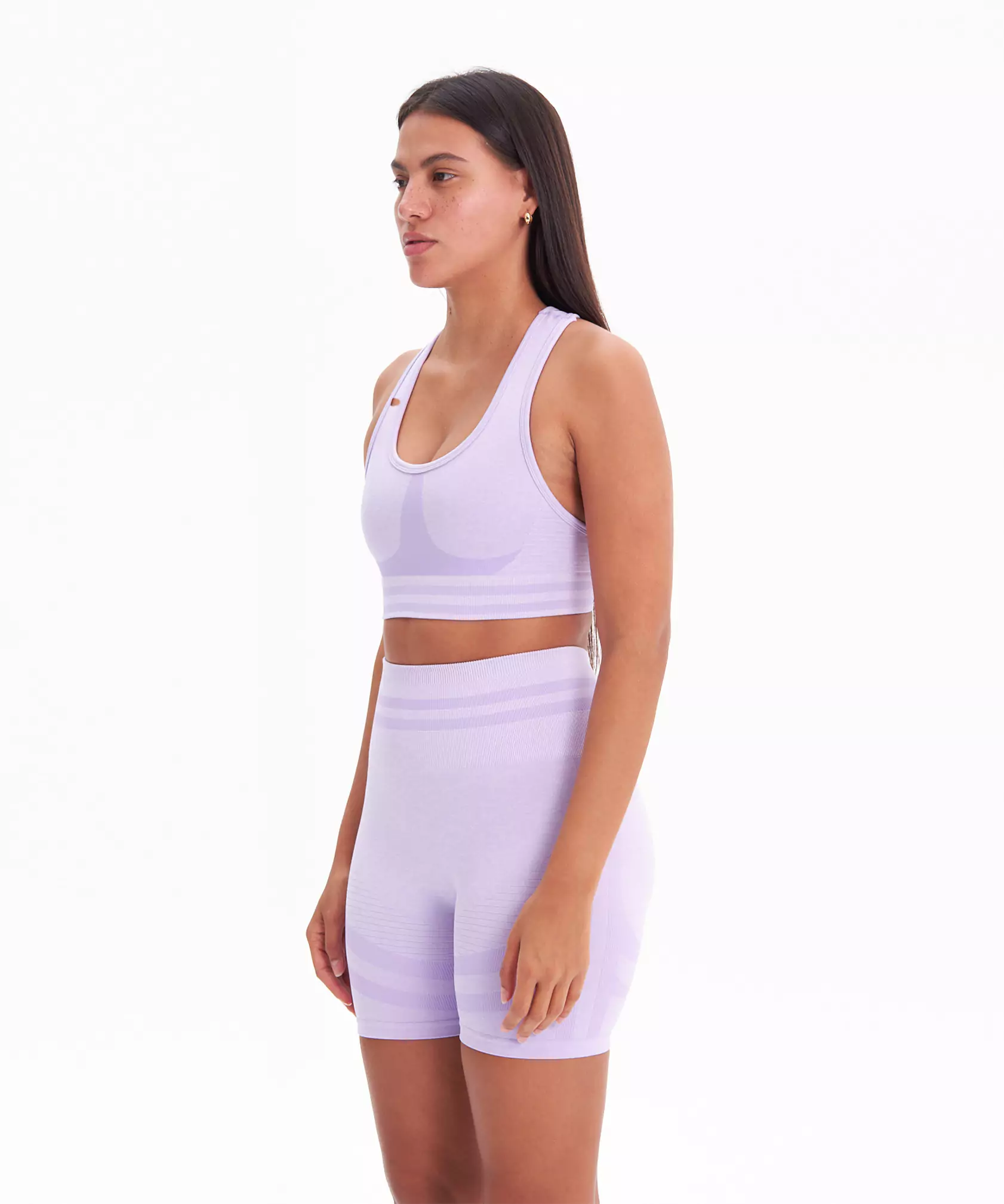 Violet Bra Şort Takım - Lila